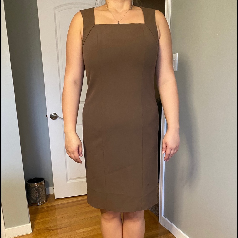 Tan dress by Insight